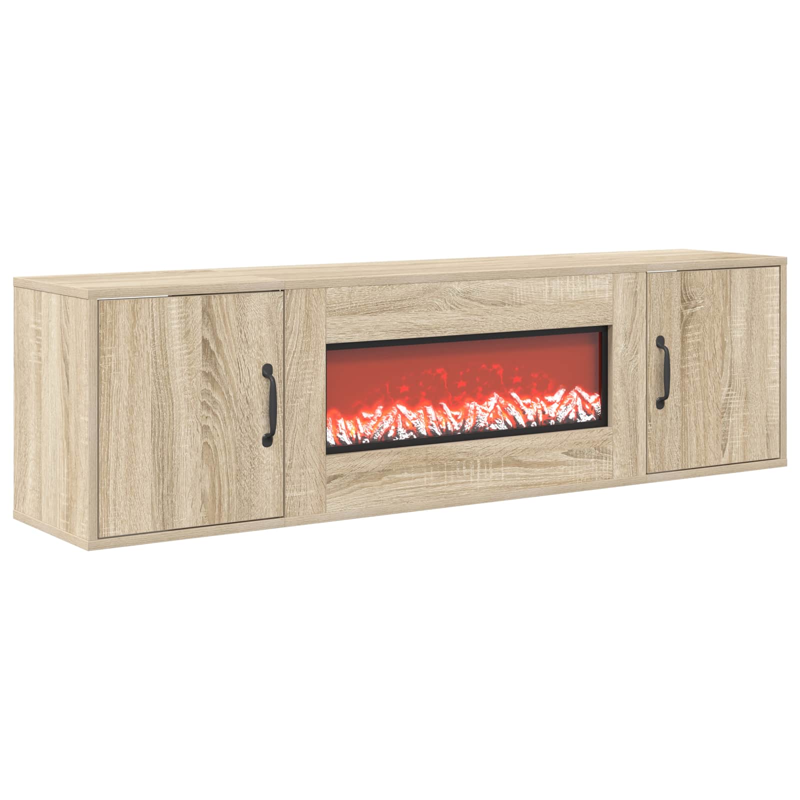 Električni kamin Sonoma 140,5 x 30 x 39 cm Inženirski les