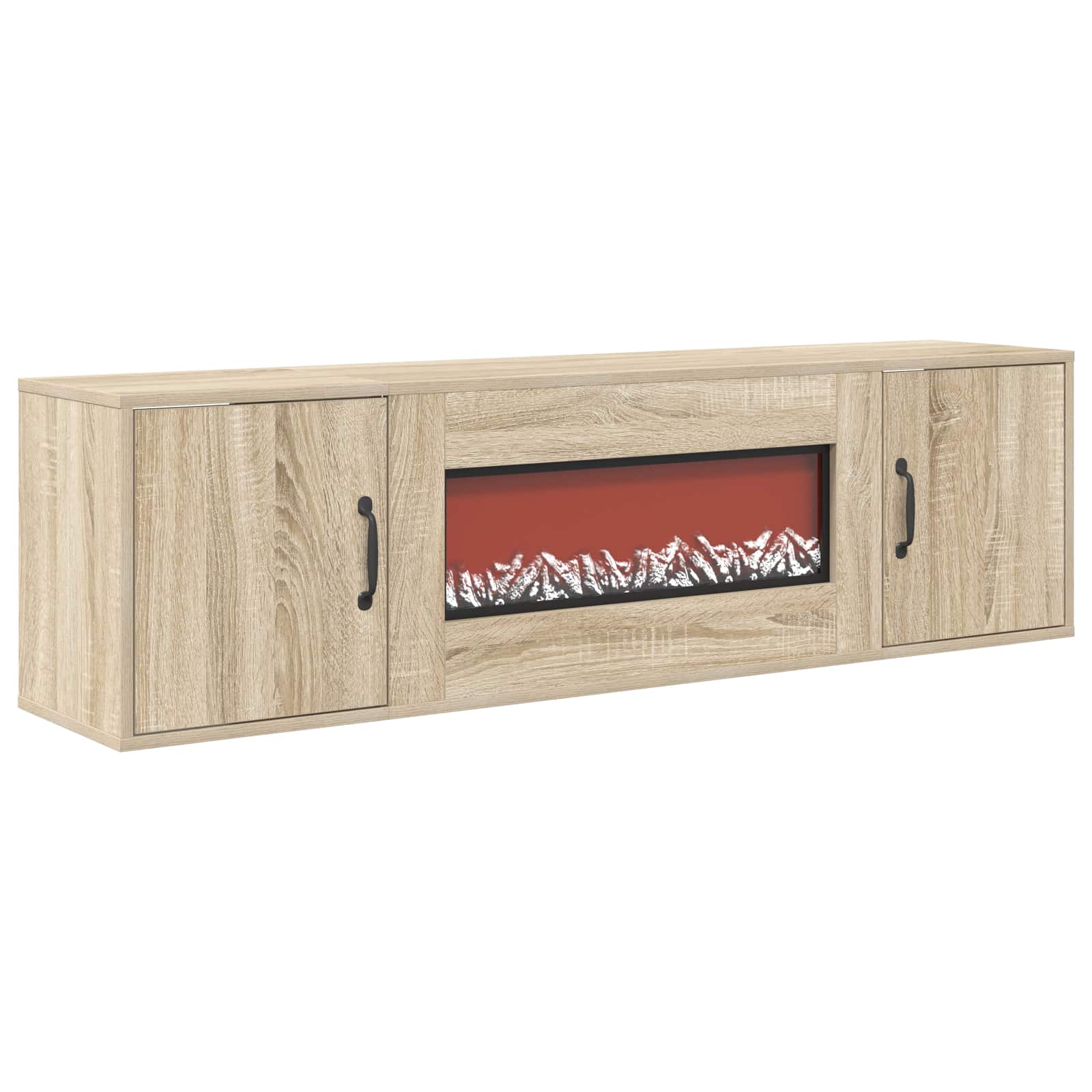 Električni kamin Sonoma 140,5 x 30 x 39 cm Inženirski les