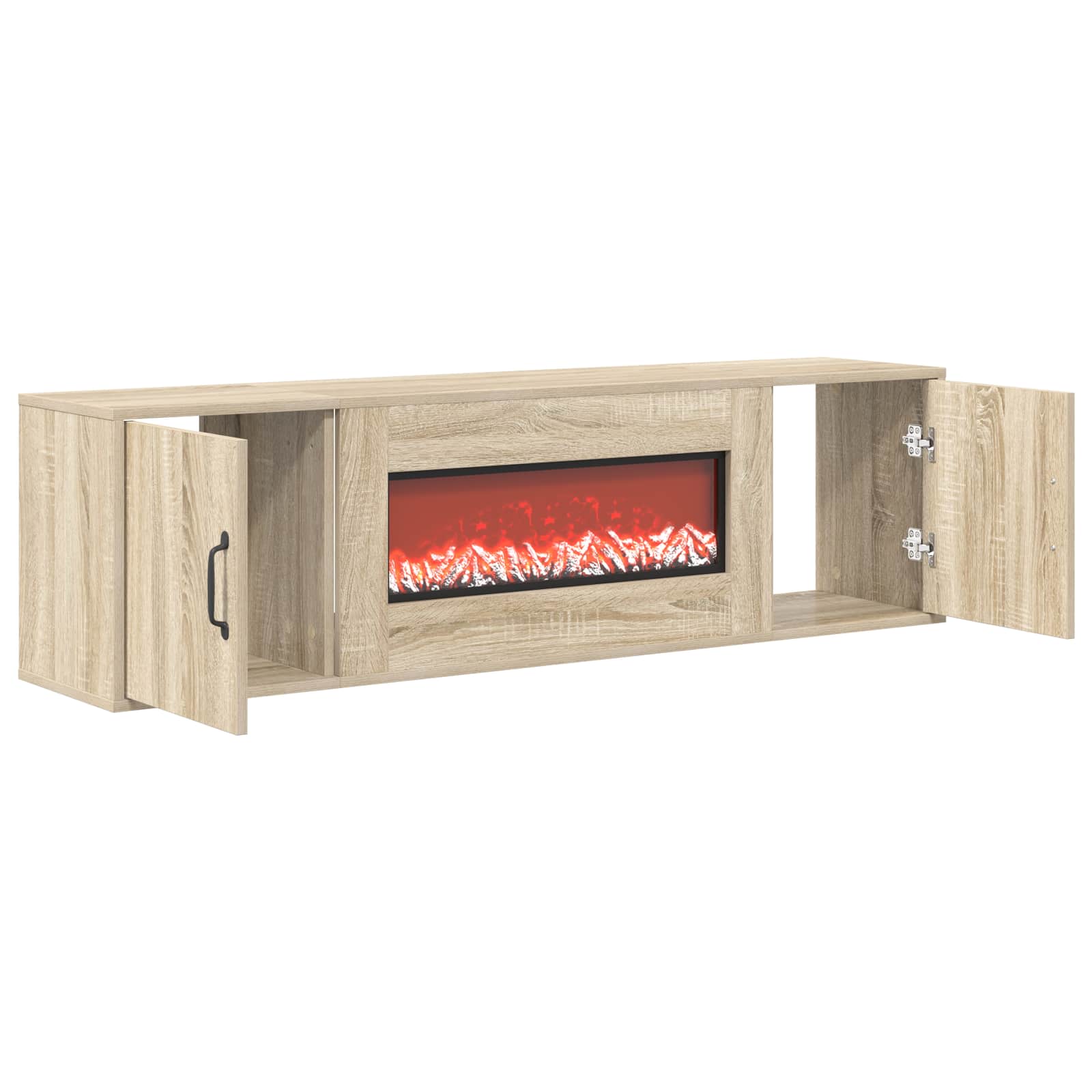 Električni kamin Sonoma 140,5 x 30 x 39 cm Inženirski les