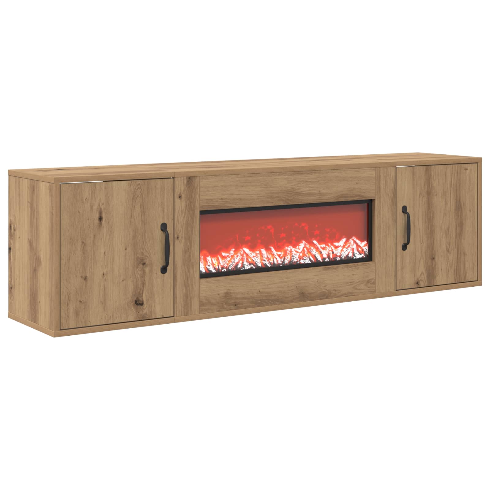 Električni kamin Artisan hrast 140,5 x 30 x 39 cm