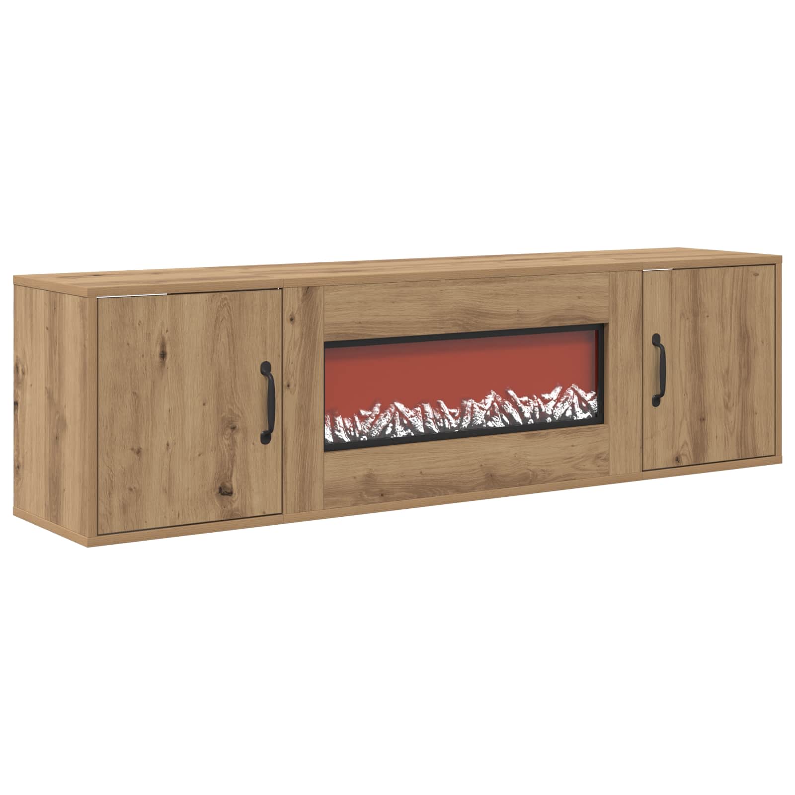 Električni kamin Artisan hrast 140,5 x 30 x 39 cm