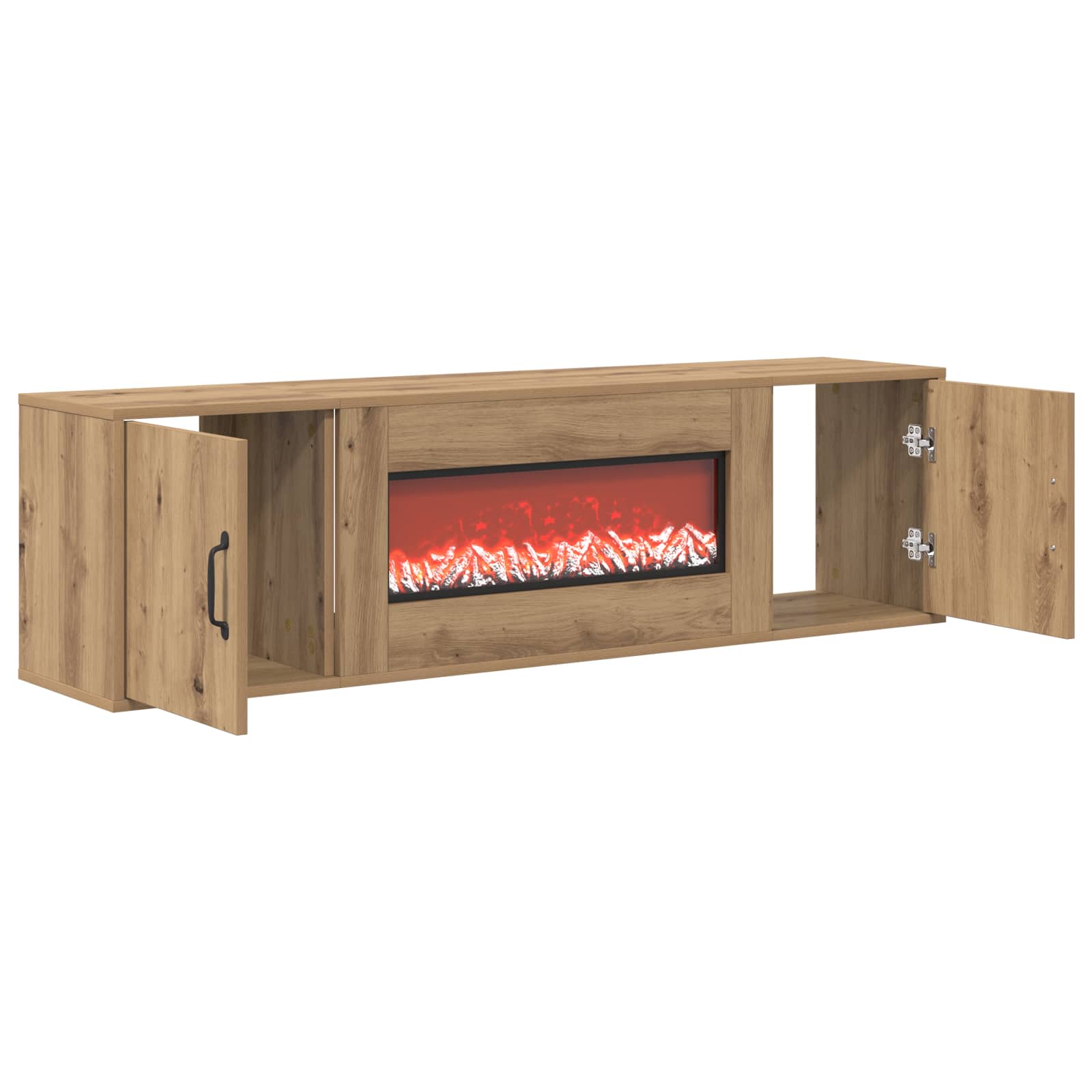 Električni kamin Artisan hrast 140,5 x 30 x 39 cm