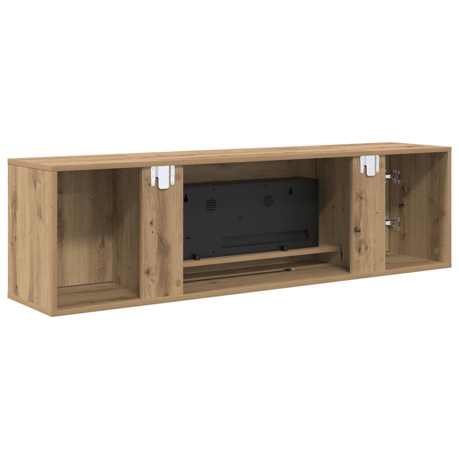 Električni kamin Artisan hrast 140,5 x 30 x 39 cm