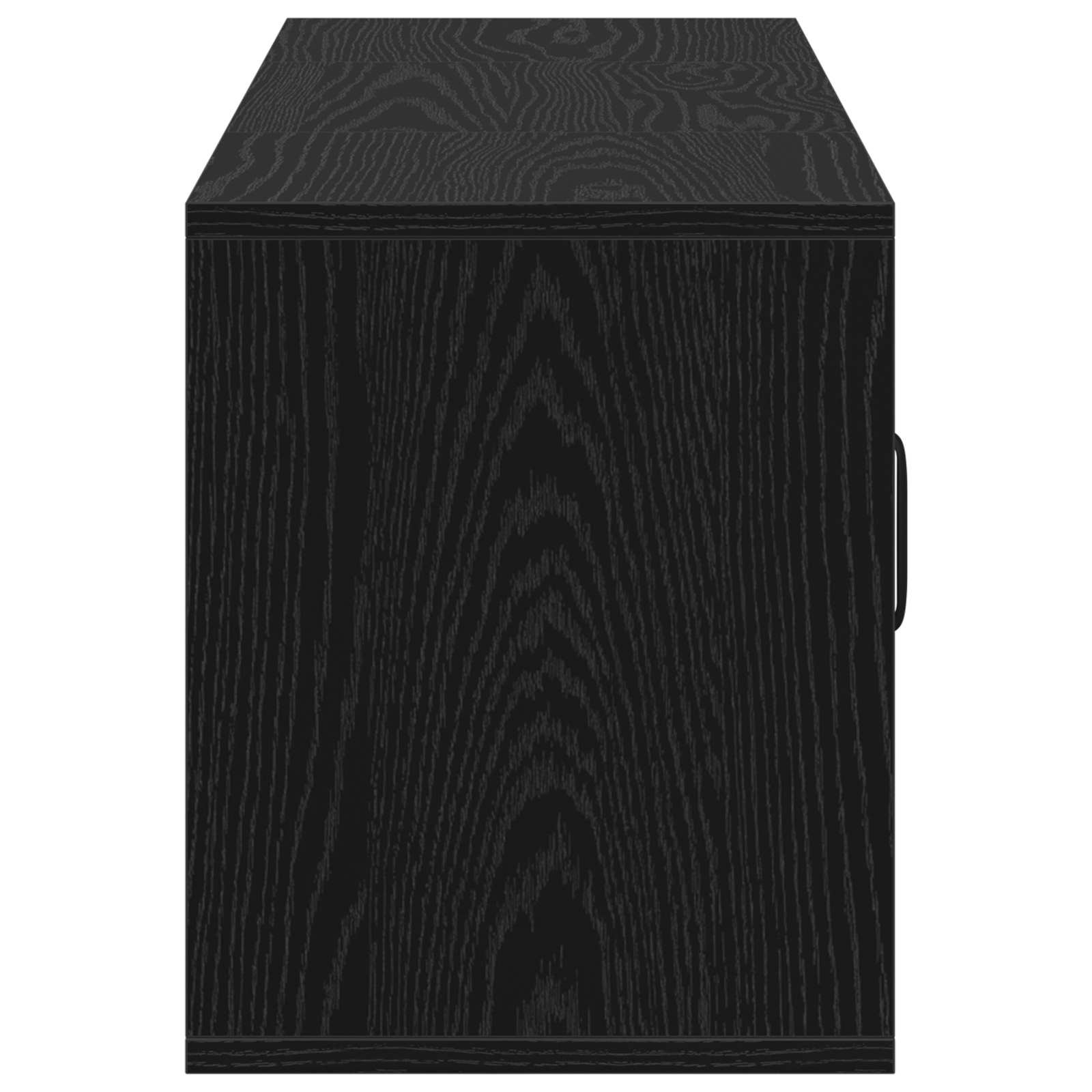 Električni kamin Črni hrast 110 x 30 x 36,5 cm Inženirski les