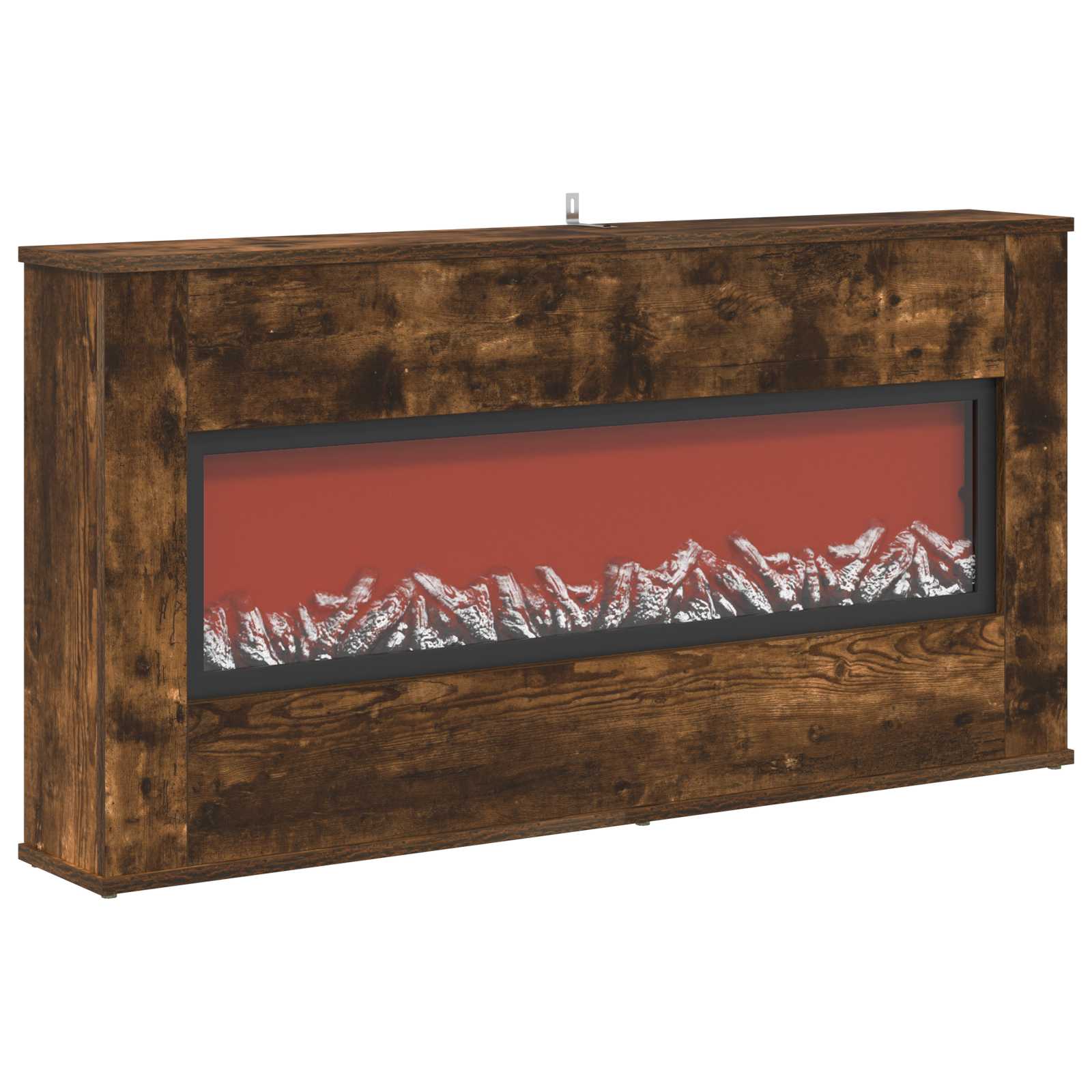 Električni kamin Dimljen hrast 114 x 18 x 58,5 cm