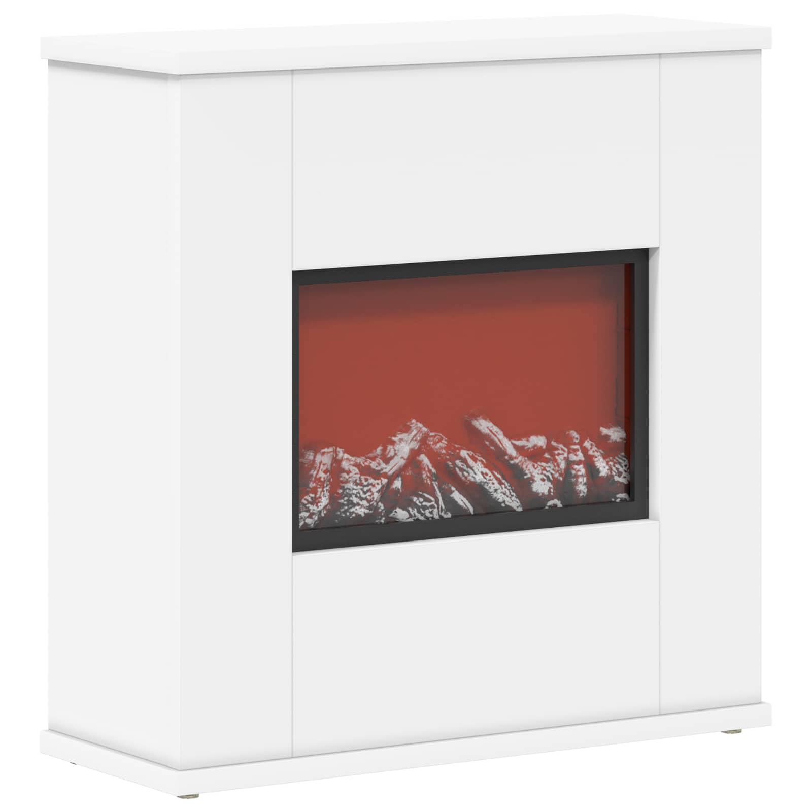 Električni kamin Bela 47 x 18 x 48 cm Inženirski les