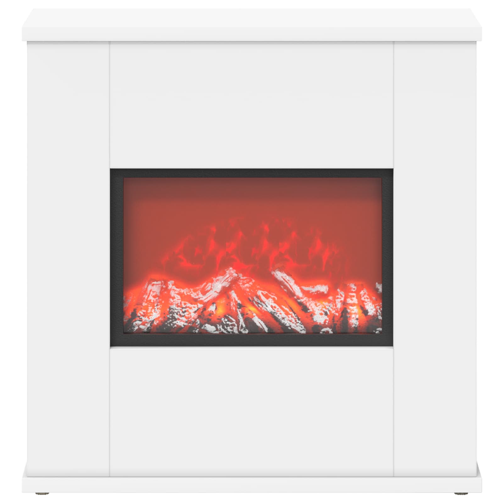 Električni kamin Bela 47 x 18 x 48 cm Inženirski les