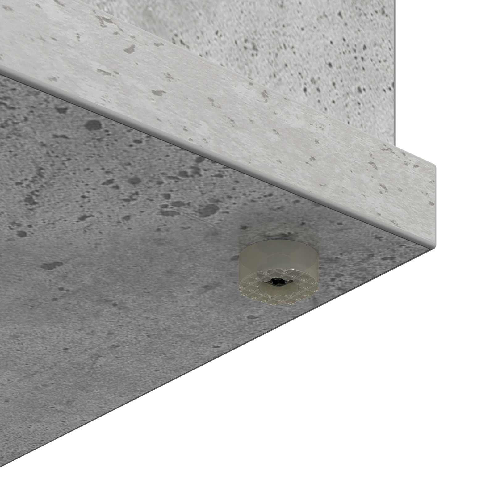 Električni kamin Beton 47 x 18 x 48 cm Inženirski les