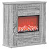 vidaXL Elektriline kamin Hall Sonoma 47 x 18 x 48 cm Tehispuit