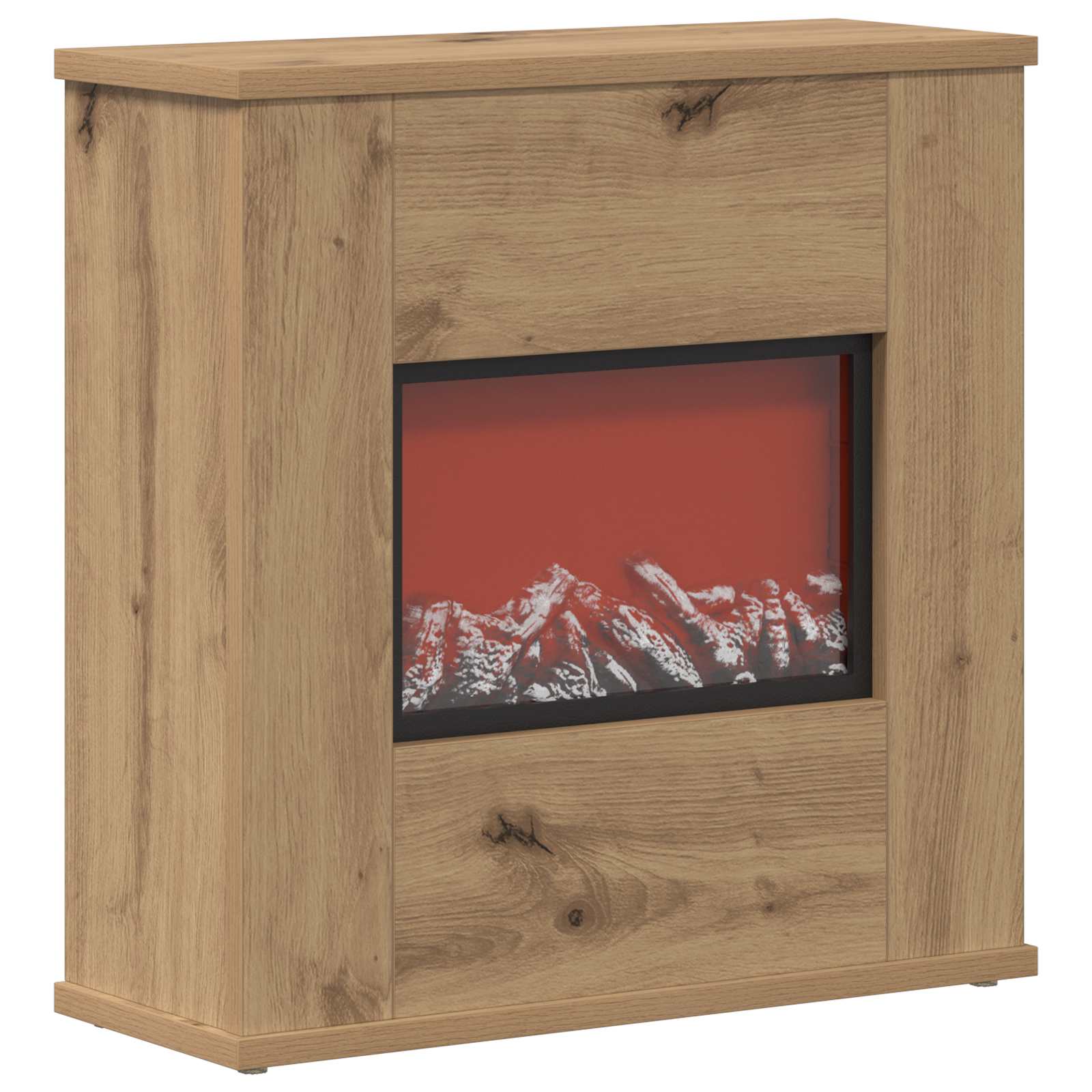 Električni kamin Artisan hrast 47 x 18 x 48 cm Inženirski les