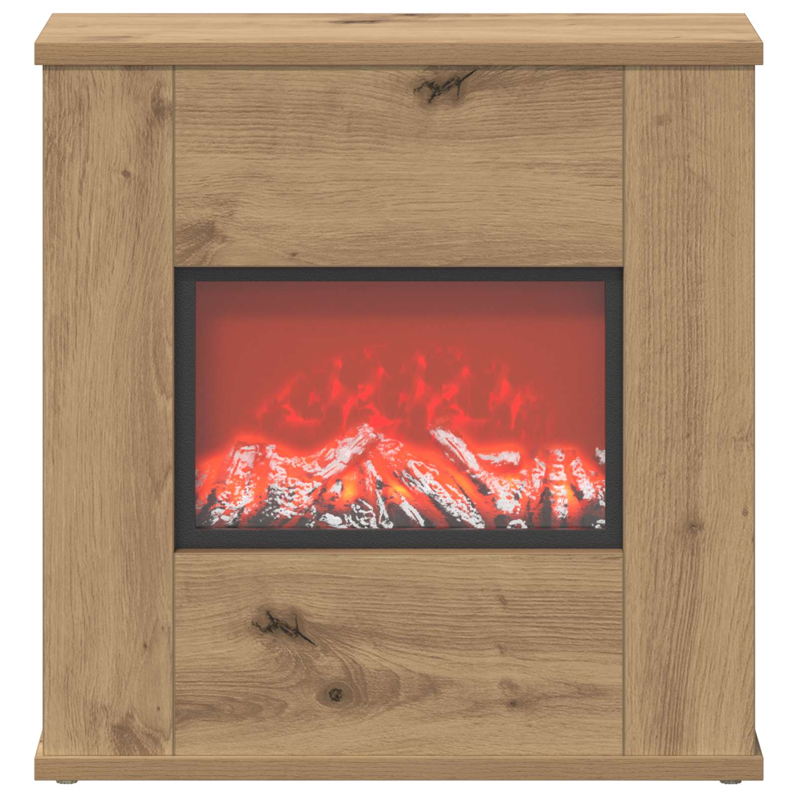 Električni kamin Artisan hrast 47 x 18 x 48 cm Inženirski les