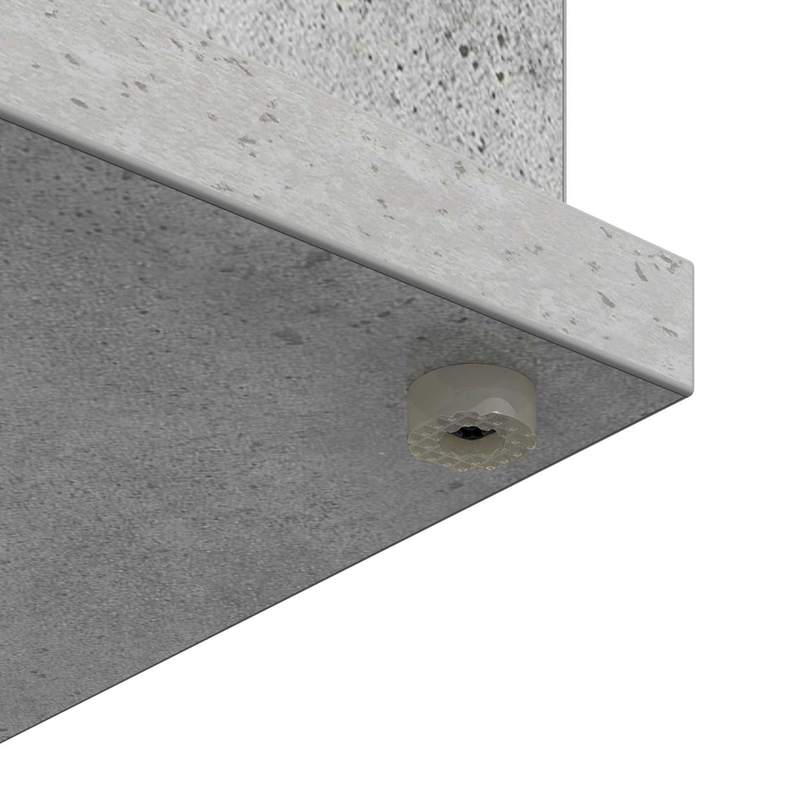 Kamin z LED-trakom Beton 130 x 20 x 69,5 cm Inženirski les