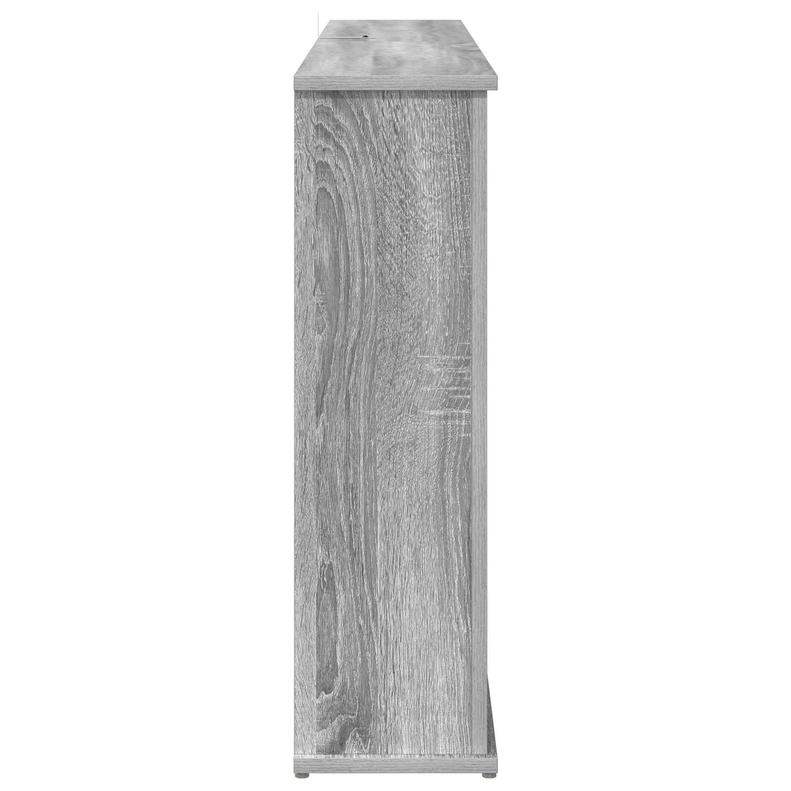 Kamin z LED-trakom Siva Sonoma 130 x 20 x 69,5 cm