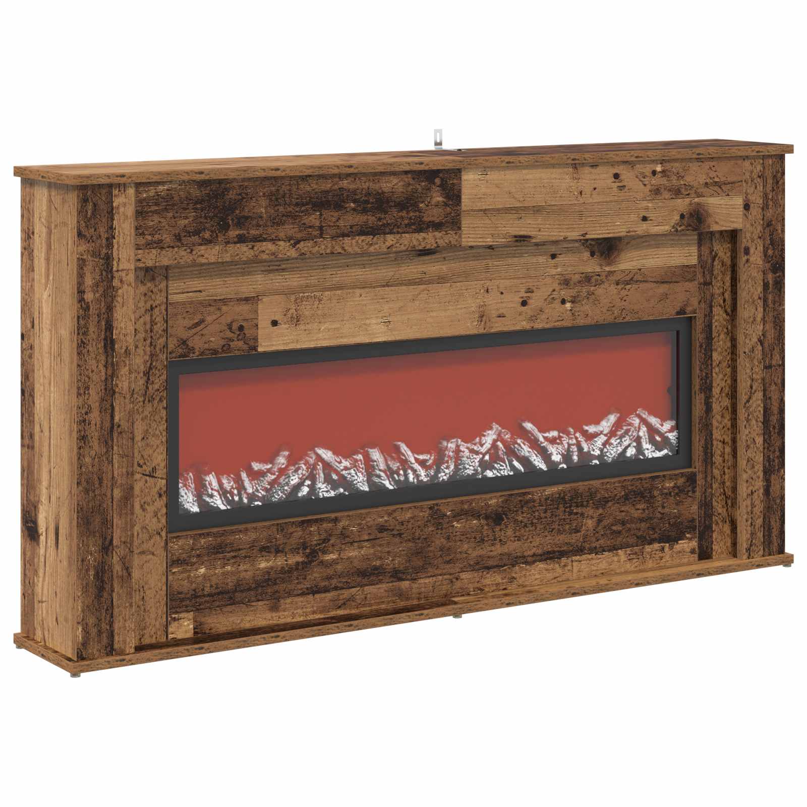 Kamin z LED-trakom Star les 130 x 20 x 69,5 cm Inženirski les
