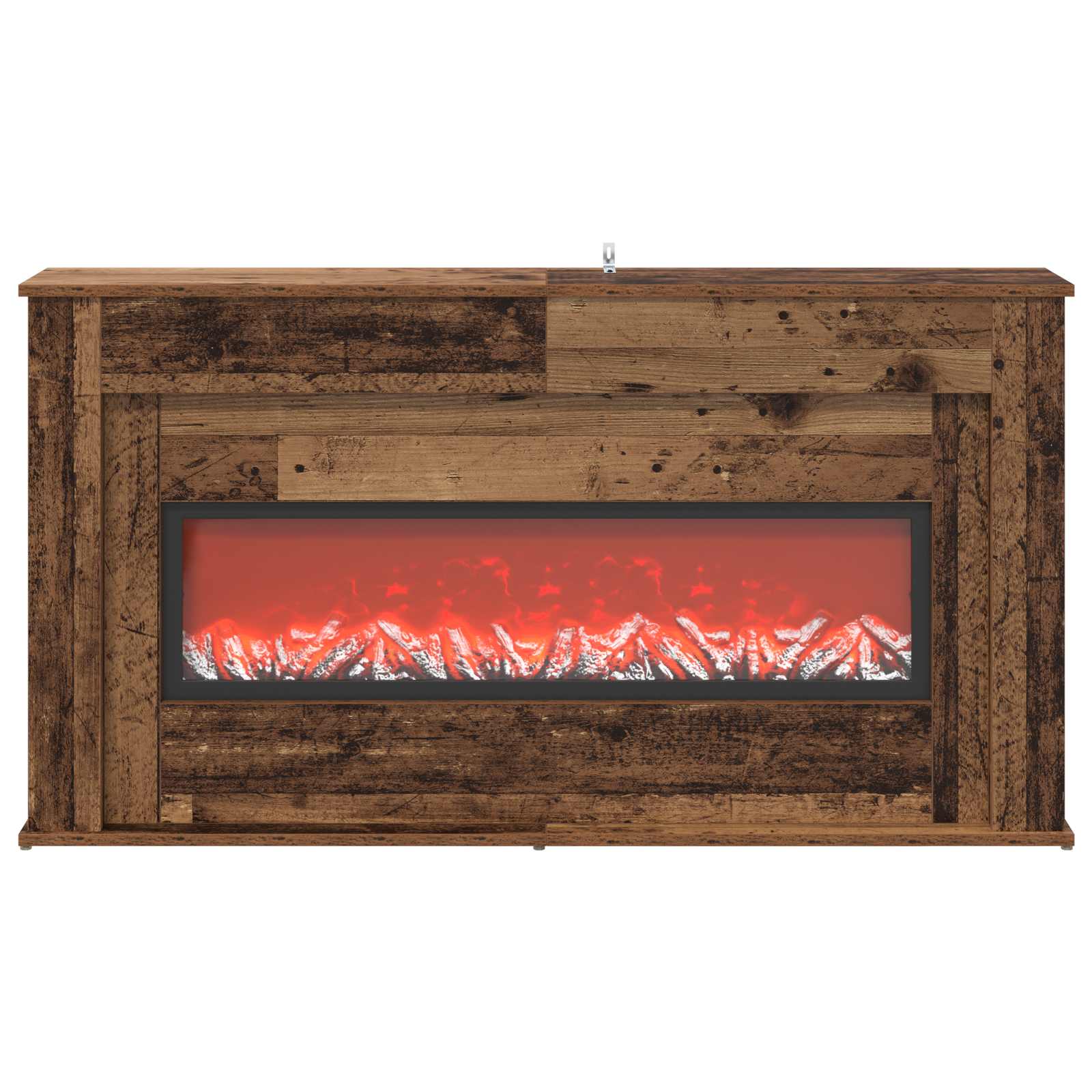 Kamin z LED-trakom Star les 130 x 20 x 69,5 cm Inženirski les