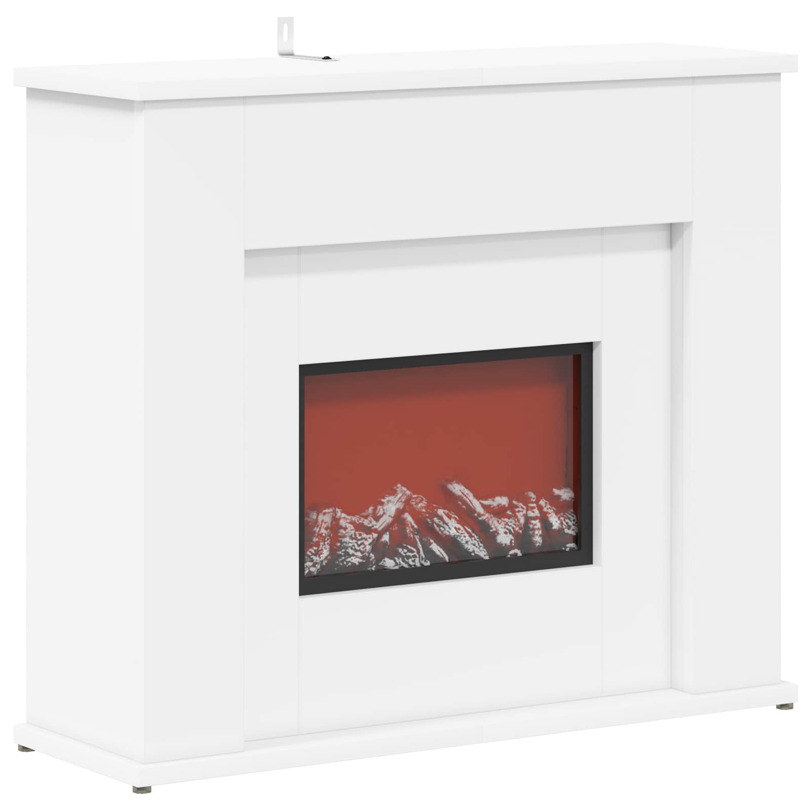 Kamin z LED-trakom Bela 63 x 20 x 54,5 cm Inženirski les
