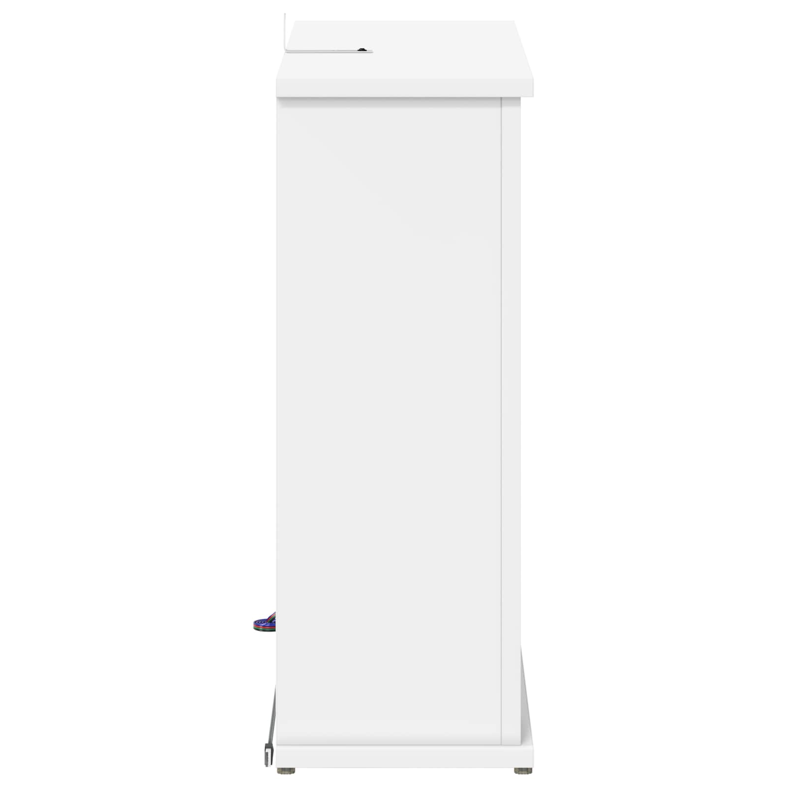 Kamin z LED-trakom Bela 63 x 20 x 54,5 cm Inženirski les