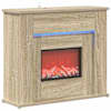 vidaXL LED-ribaga kamin Sonoma 63 x 20 x 54,5 cm Tehispuit