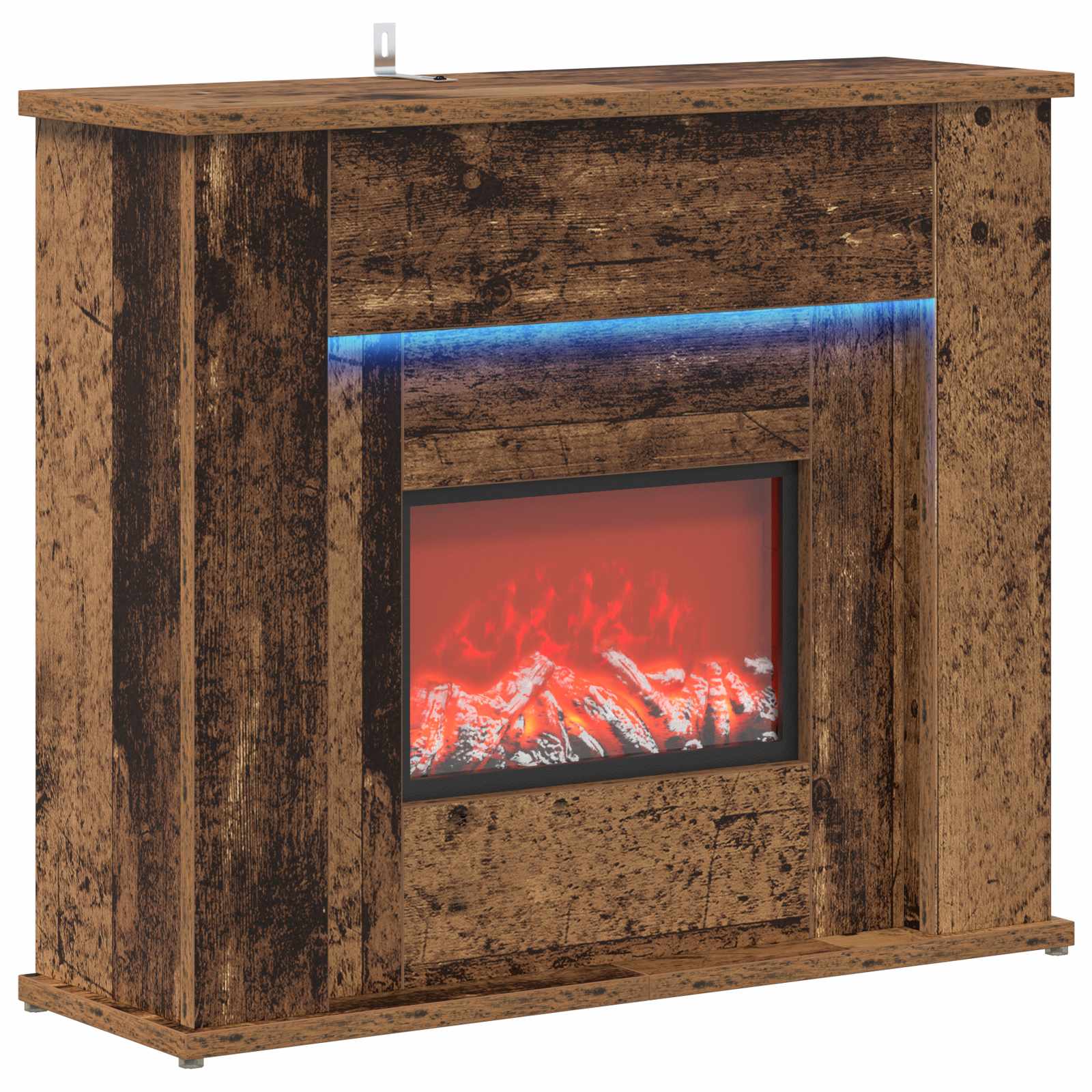 Kamin z LED-trakom Star les 63 x 20 x 54,5 cm Inženirski les