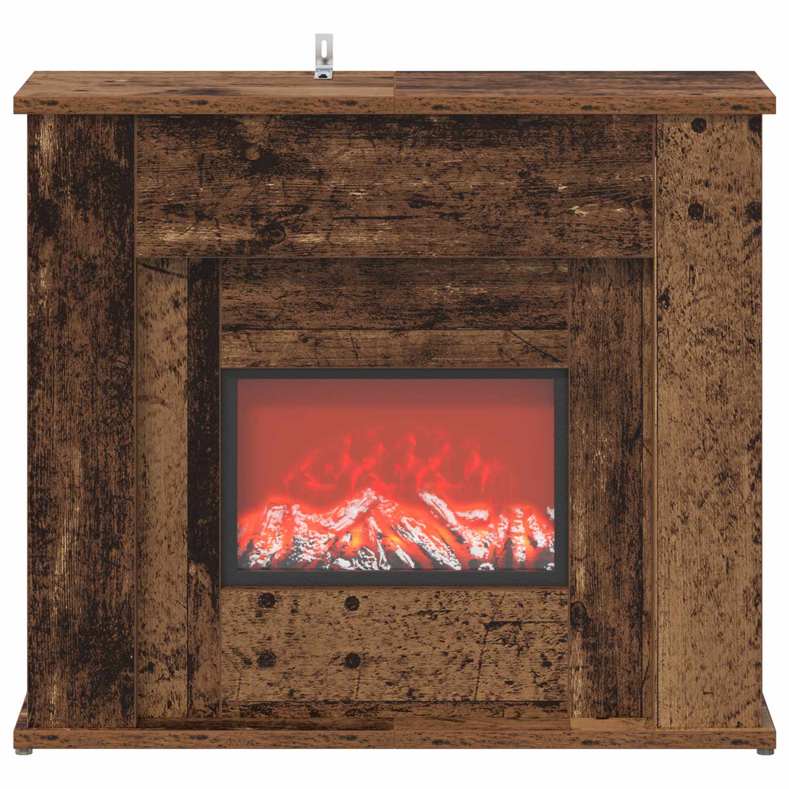 Kamin z LED-trakom Star les 63 x 20 x 54,5 cm Inženirski les