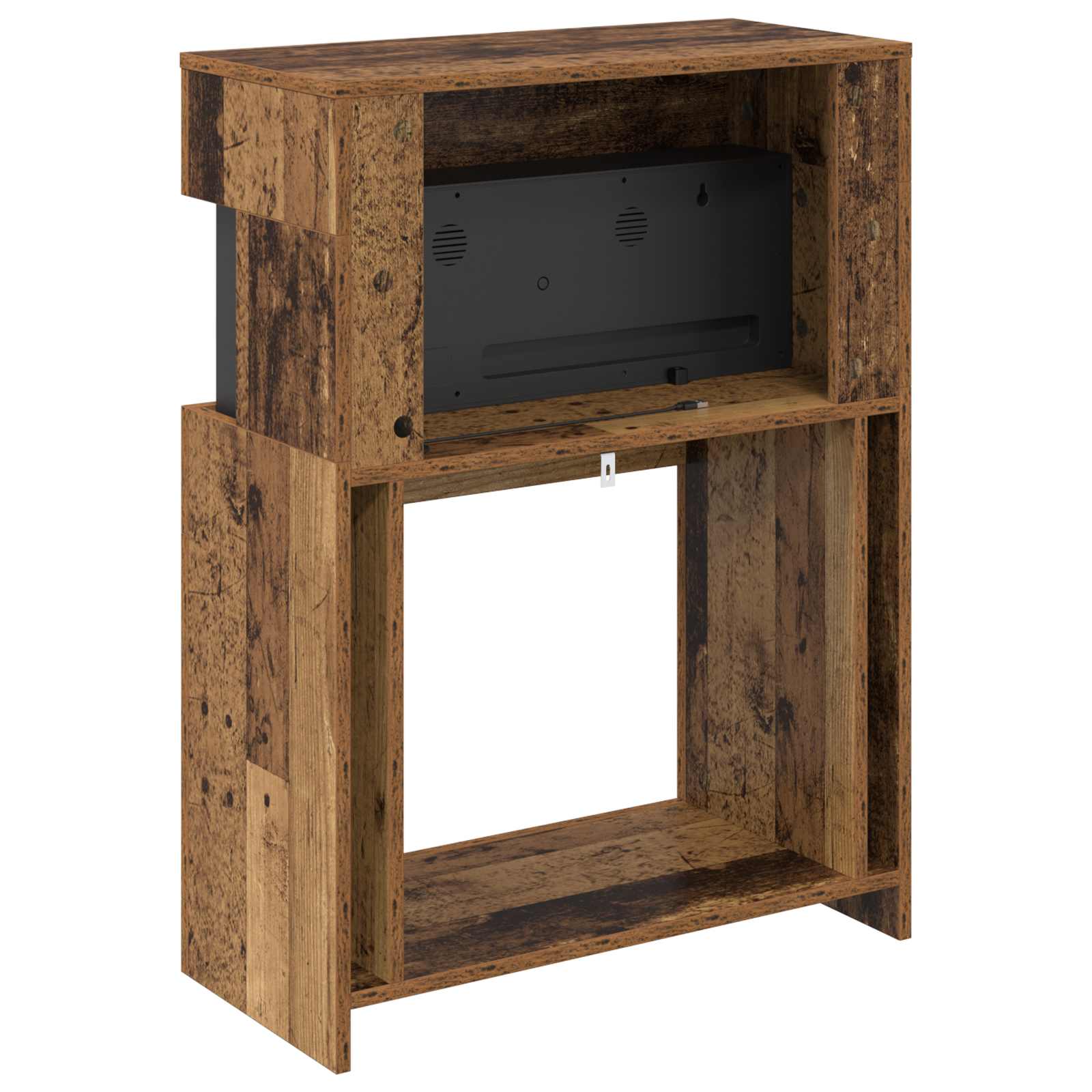 Električni kamin Star les 64 x 30 x 87 cm Inženirski les