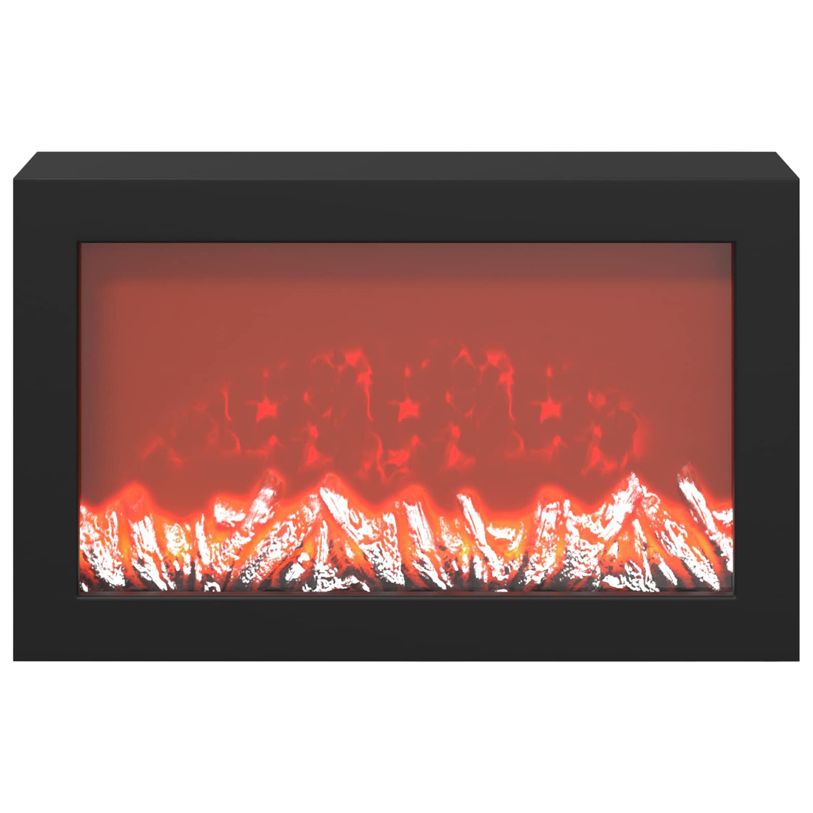 Električni kamin Siva Sonoma 140 x 30 x 67 cm Inženirski les