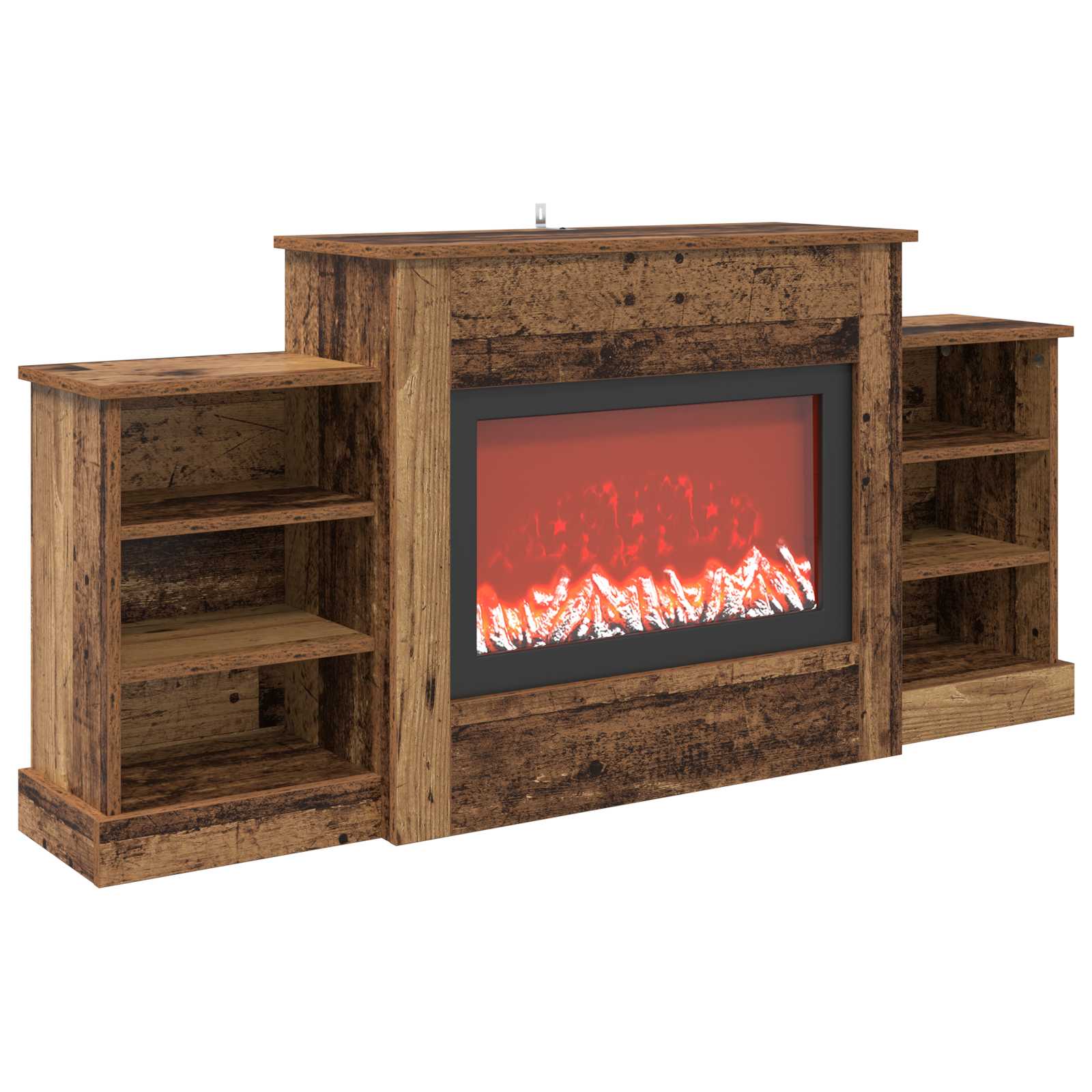 Električni kamin Star les 140 x 30 x 67 cm Inženirski les