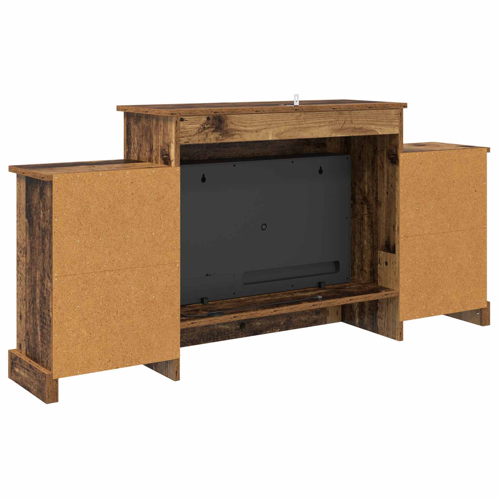 Električni kamin Star les 140 x 30 x 67 cm Inženirski les