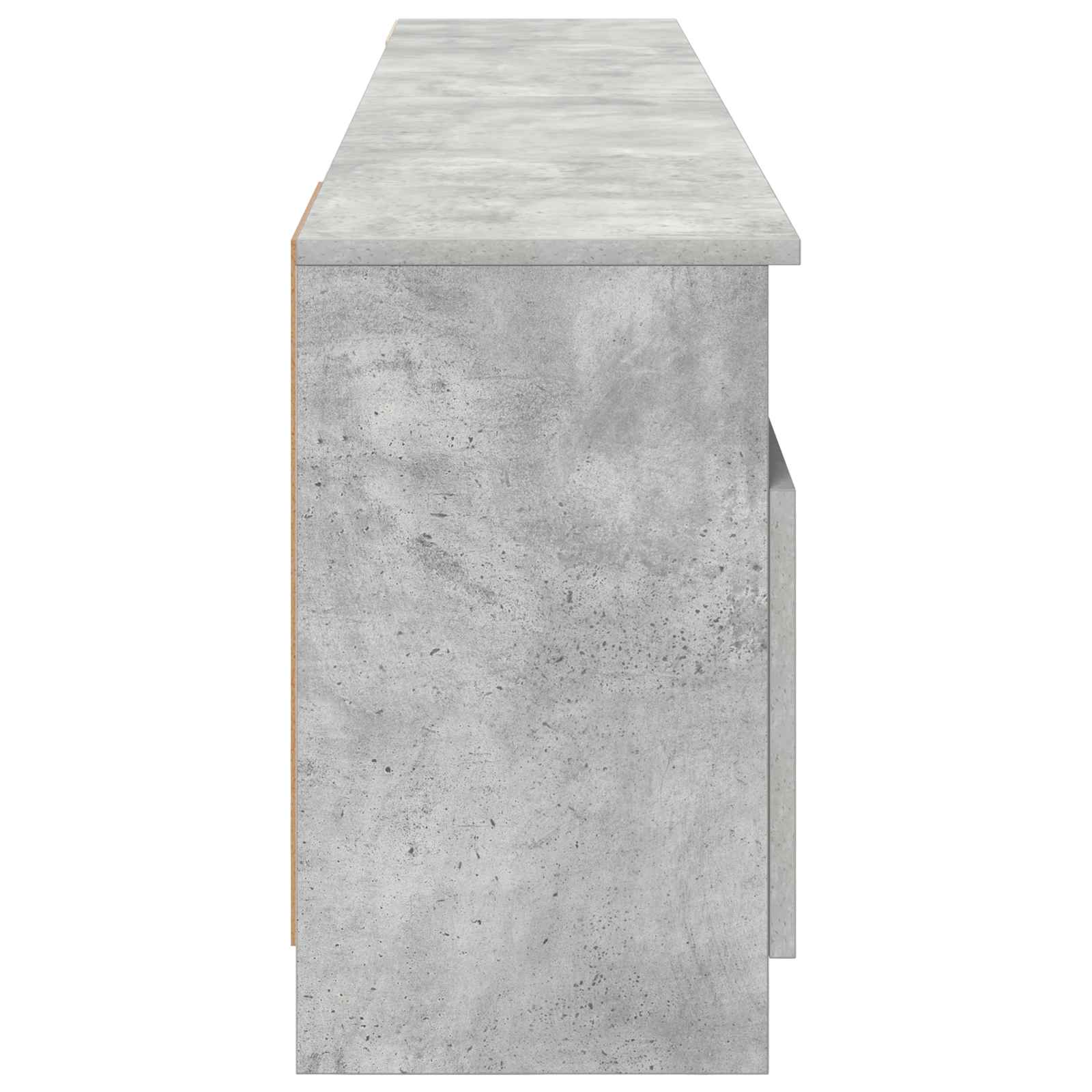 Električni kamin Beton 165 x 28,5 x 47 cm Inženirski les