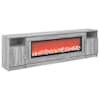 vidaXL Elektriline kamin Hall Sonoma 165 x 28,5 x 47 cm Tehispuit