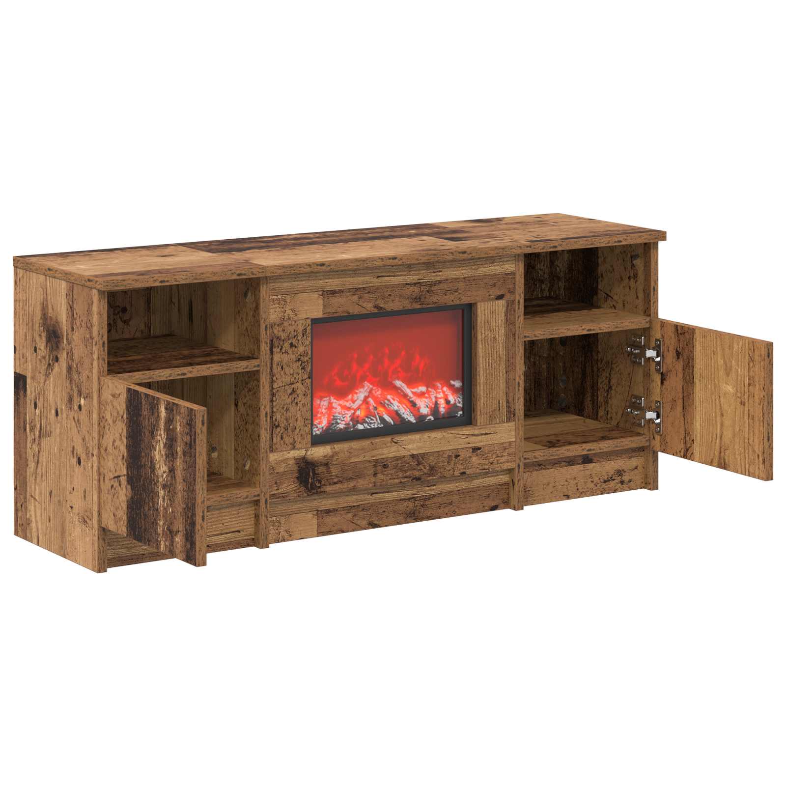 Električni kamin Star les 98 x 28,5 x 40,5 cm Inženirski les