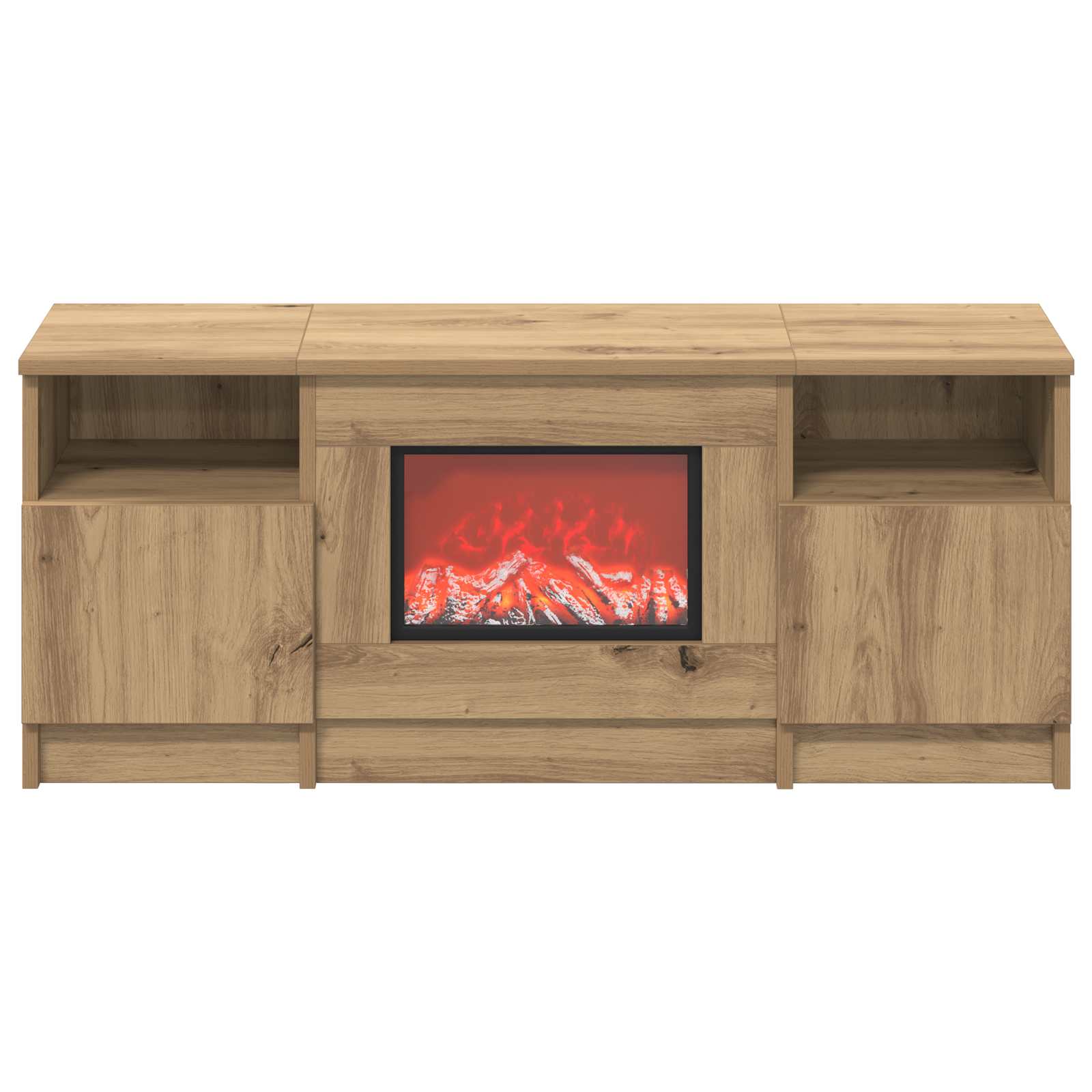 Električni kamin Artisan hrast 98 x 28,5 x 40,5 cm