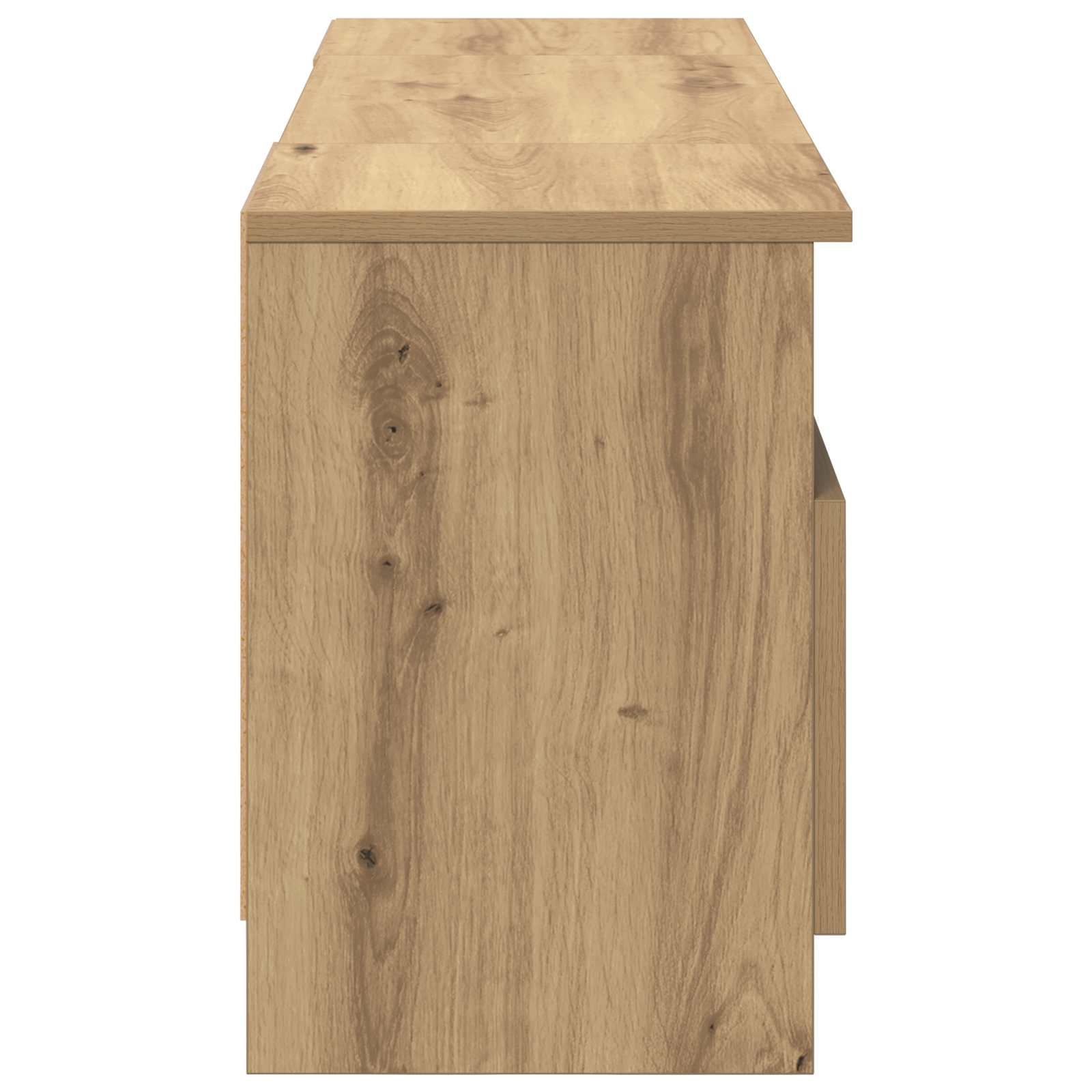 Električni kamin Artisan hrast 98 x 28,5 x 40,5 cm