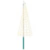 vidaXL String Puud koos Lipuvarda Komplektiga 180 cm 200 LED-i