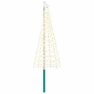 vidaXL String Puud koos Lipuvarda Komplektiga 180 cm 200 LED-i