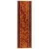 vidaXL Jooksurug FLORNES Kootud Oranž 67 cm x 150 cm PP 7 mm