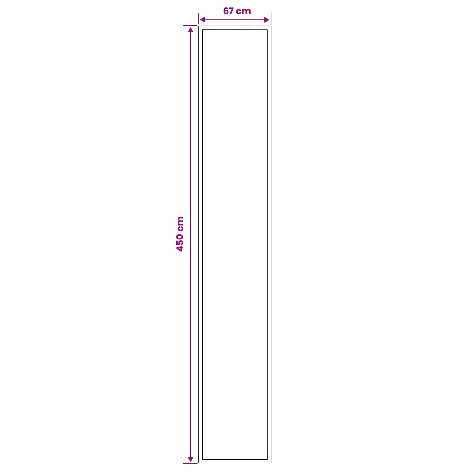 vidaXL Tapijtloper FLORNES Geweven Taupe patroon 67 x 450 cm PP 7 mm, foto 4