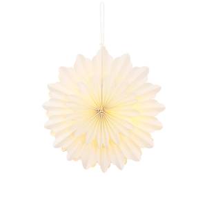 vidaXL J&otilde;ulutulek RAAHE 10 LED-i Soe valge 45 x 17 x 45 cm