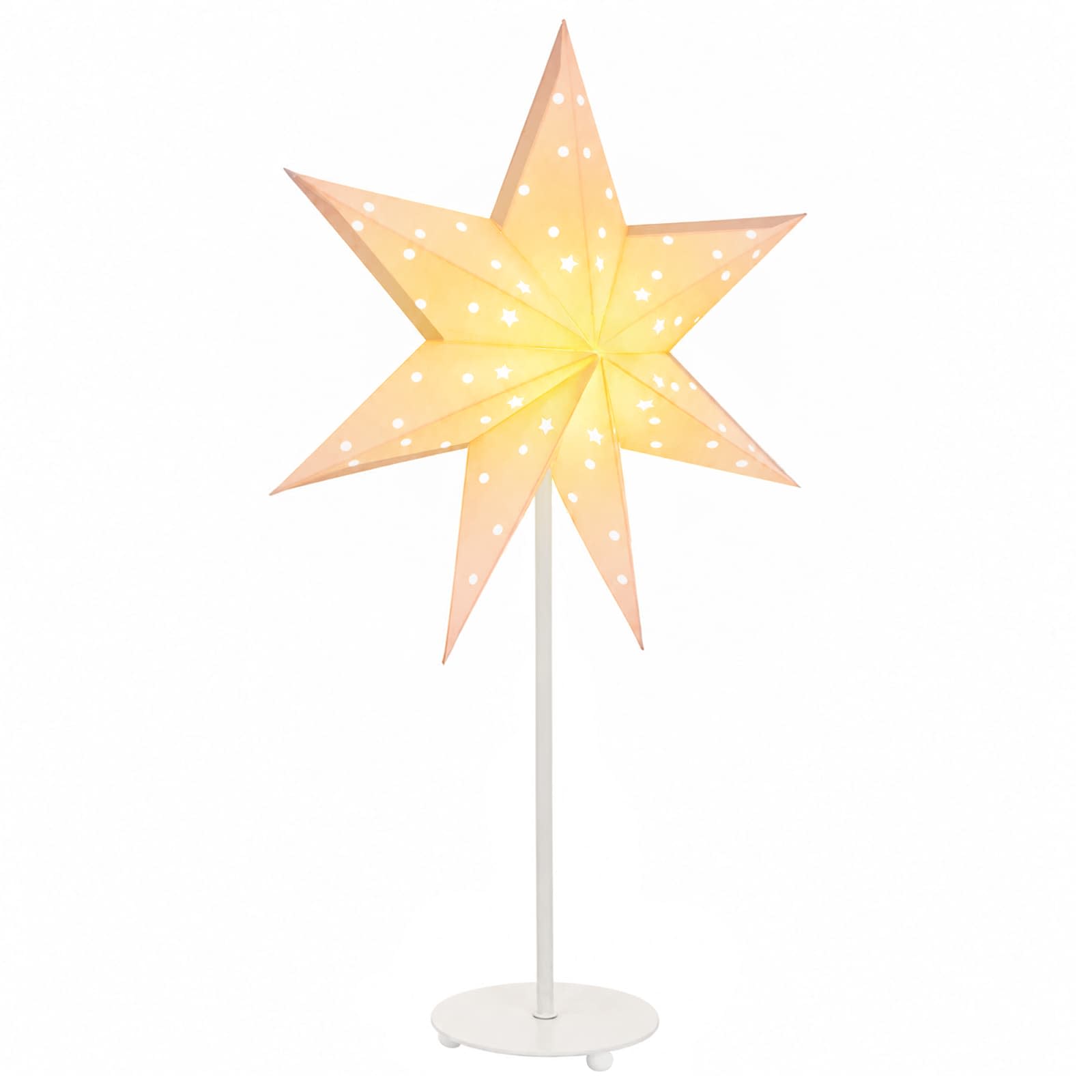 vidaXL Kerstverlichting RAAHE Warmwit 35 x 15 x 55 cm wit, foto 3