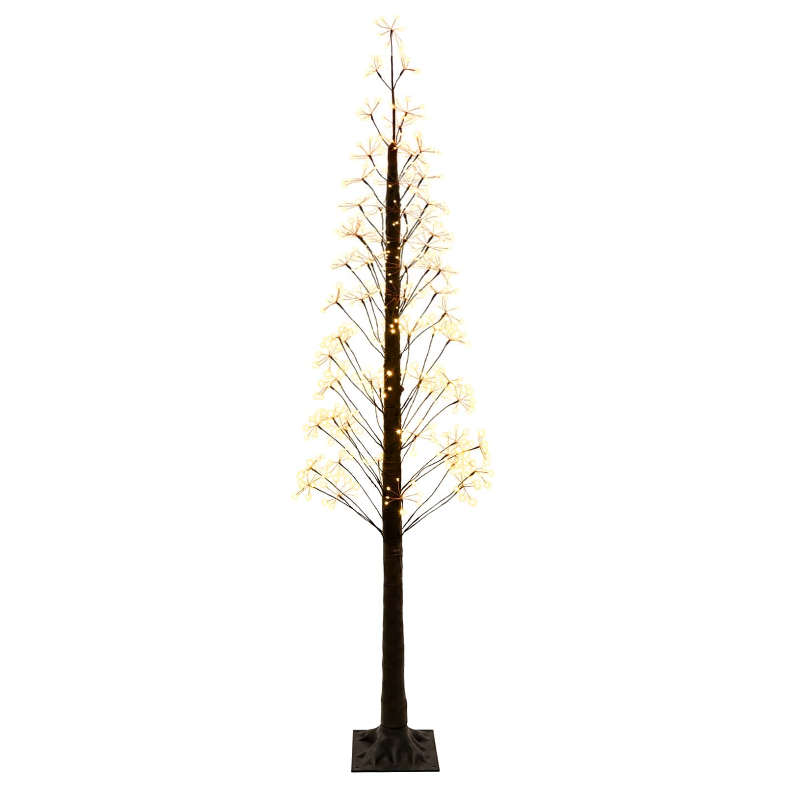 Božično drevo starburst Rjava 25 x 25 x 210 cm Plastika 560 LED