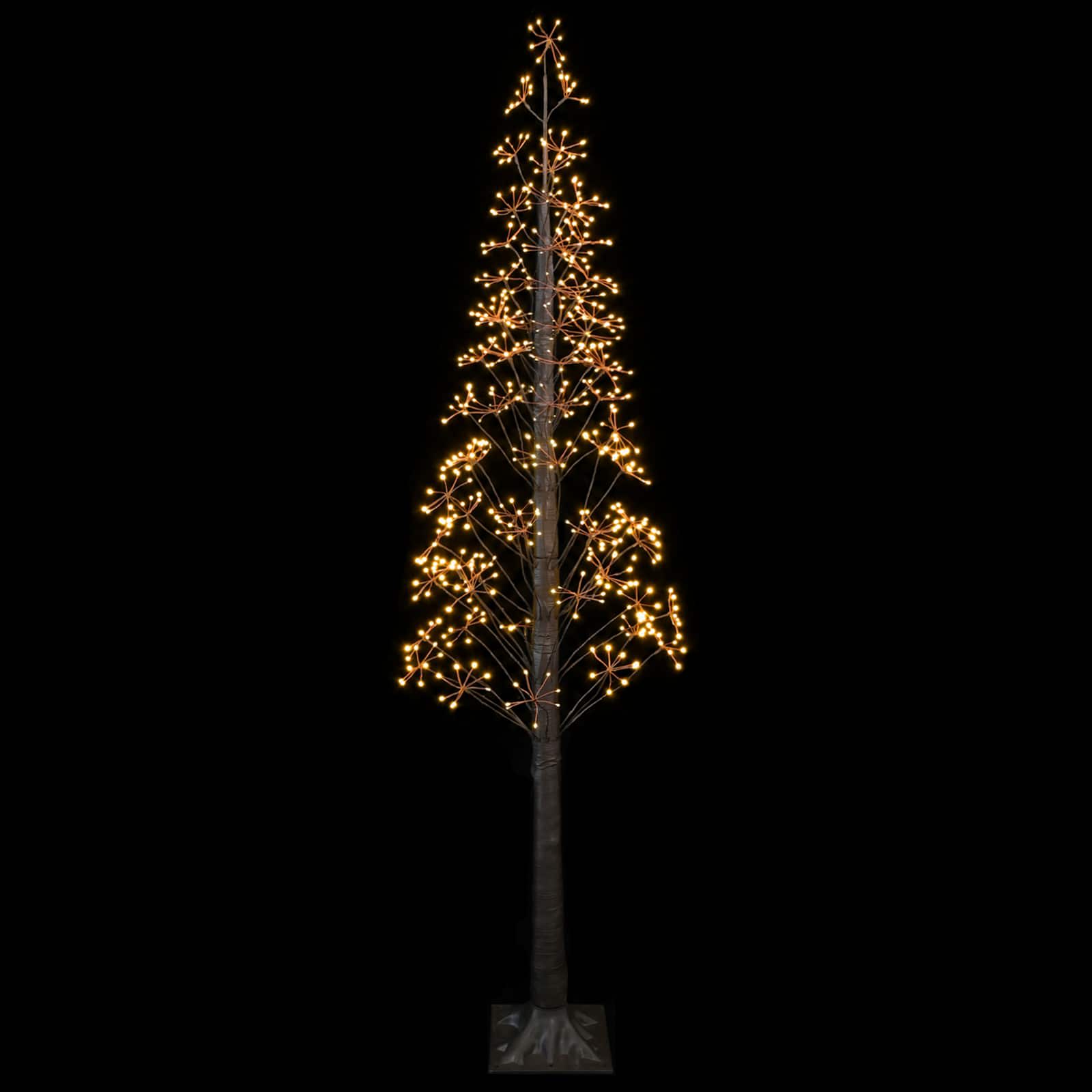 Božično drevo starburst Rjava 25 x 25 x 210 cm Plastika 560 LED