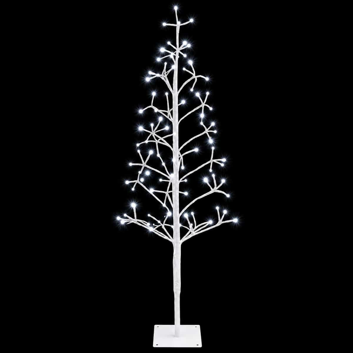 LED-juletræ med lyskæde 47 x Stål 268 LED'er - Billede 4