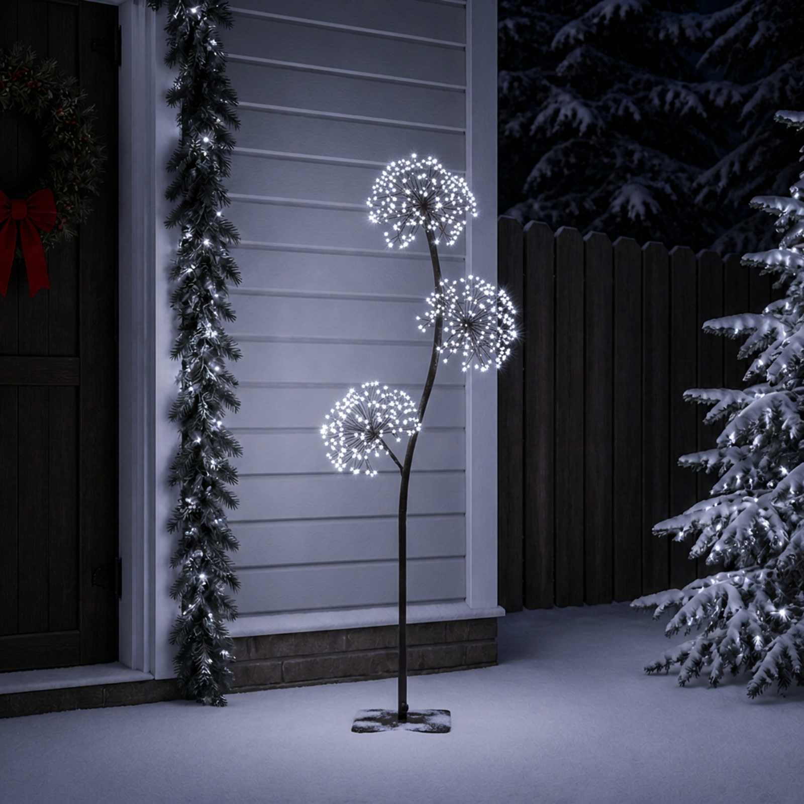 S Shape LED Christmas Tree