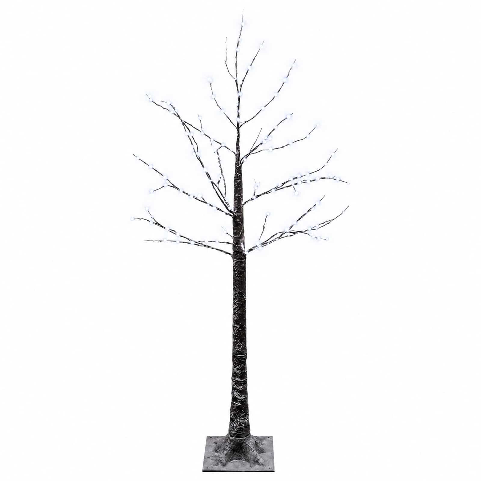 Snow Covered LED Christmas Tree