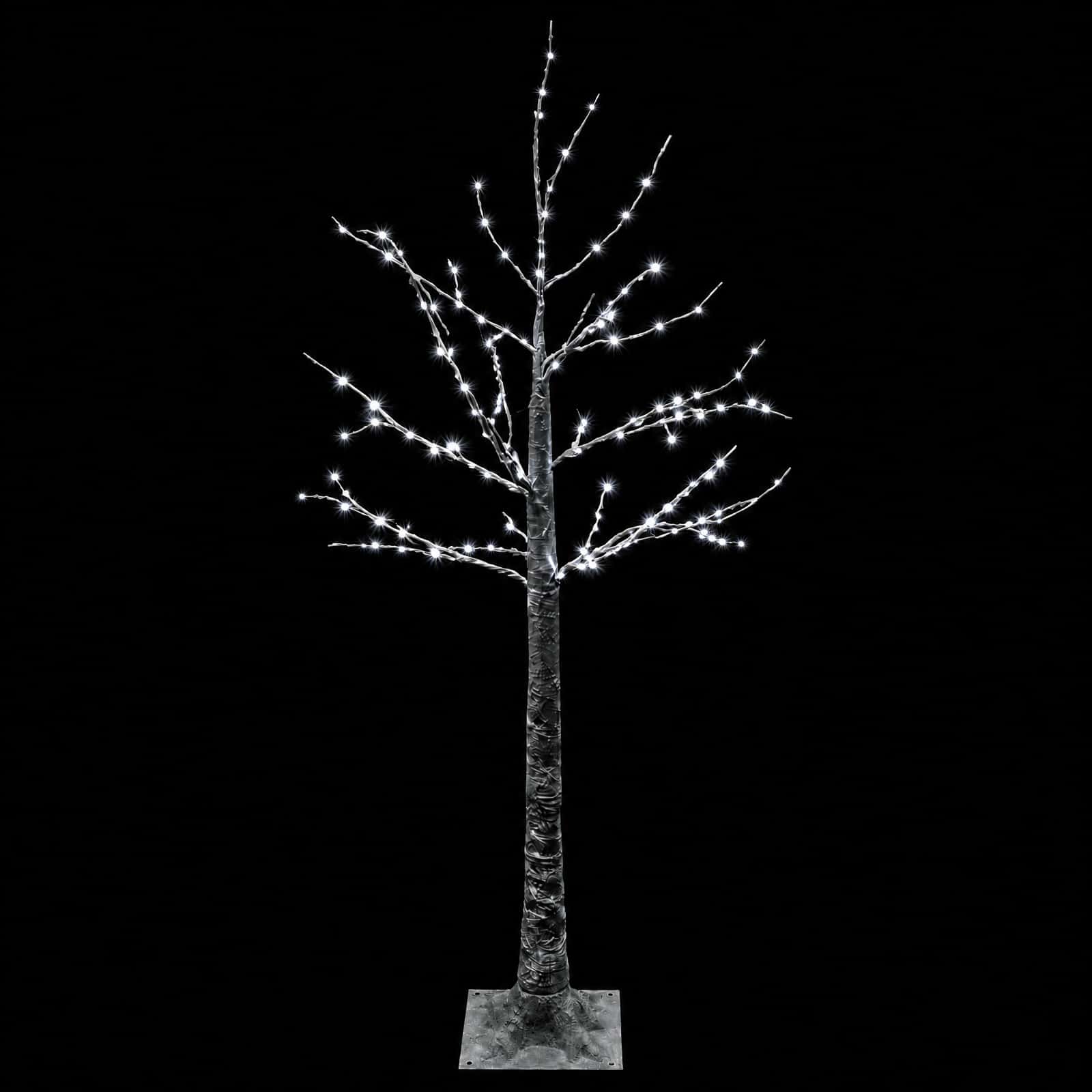 Lumega kaetud LED-jõulupuu Pruun 22 x 22 x 120 cm Plastmass 4 Kõik vajalik sinu aeda ja koju! Lumega kaetud LED-jõulupuu Pruun 22 x 22 x 120 cm Plastmass - Pilt 4