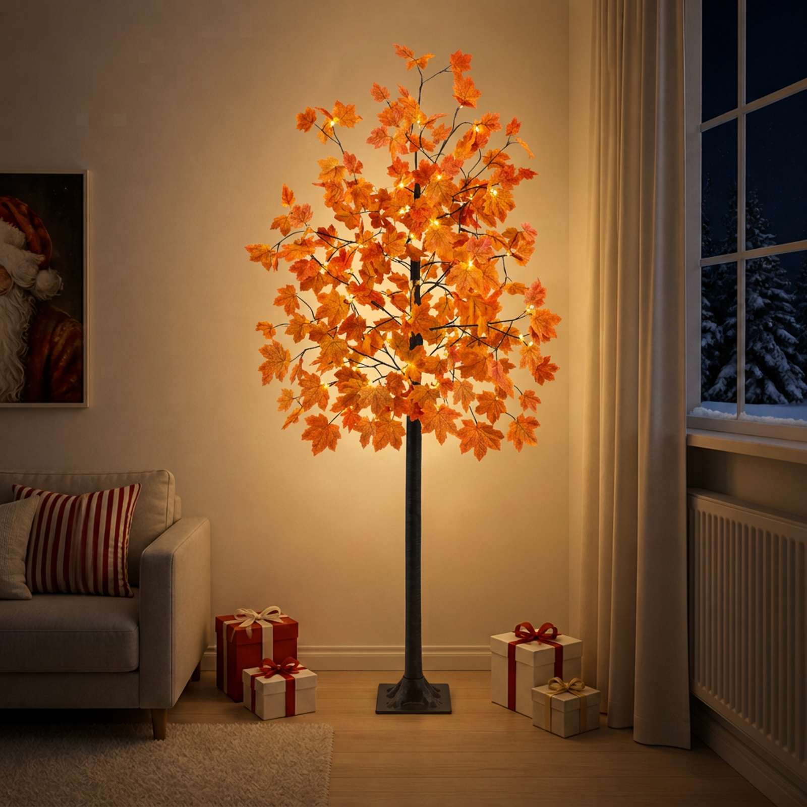 LED Maple Christmas Tree 192 LEDs — photo 1 of 6
