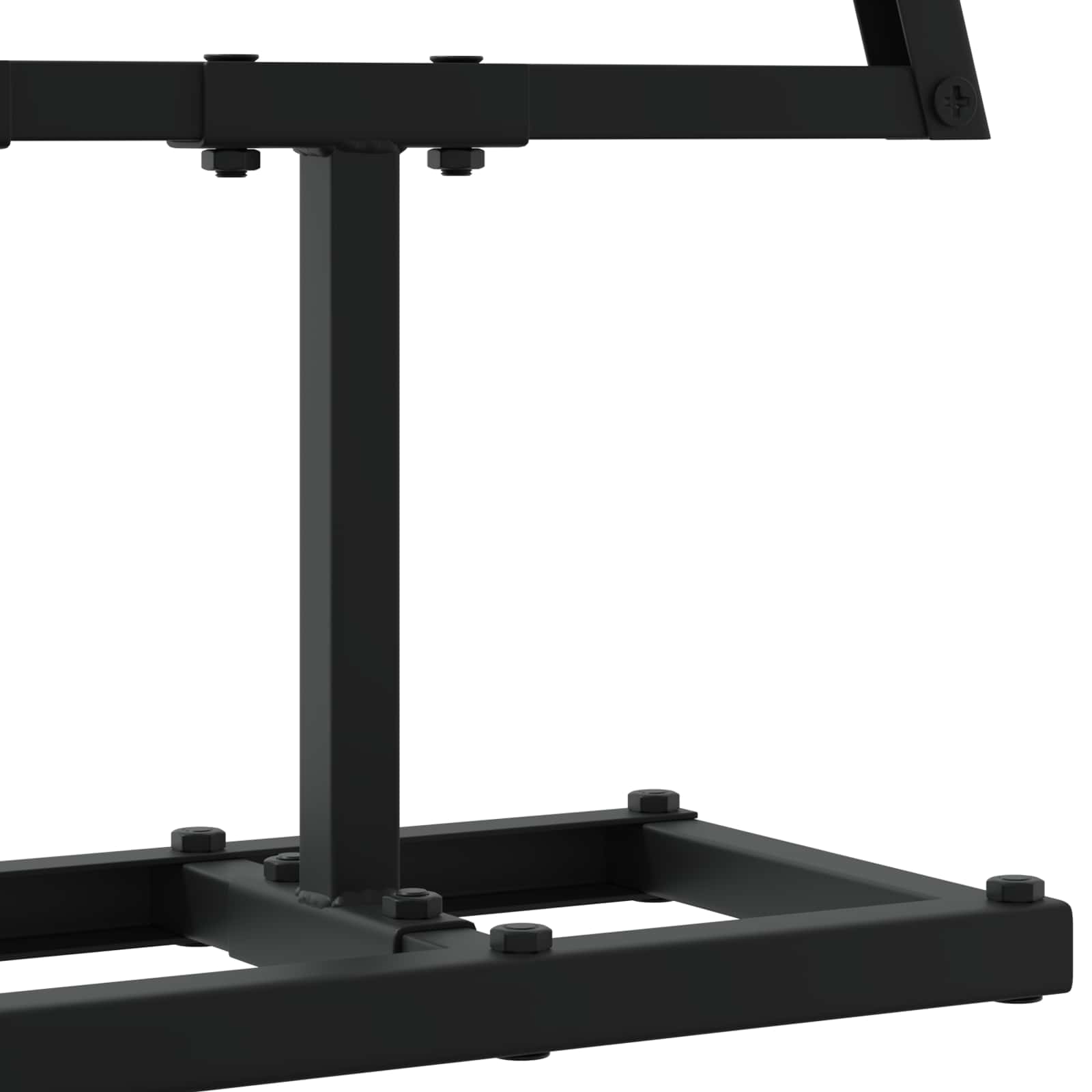 Kovinsko božično drevesce KUOPIO 60 cm Kovina Črna