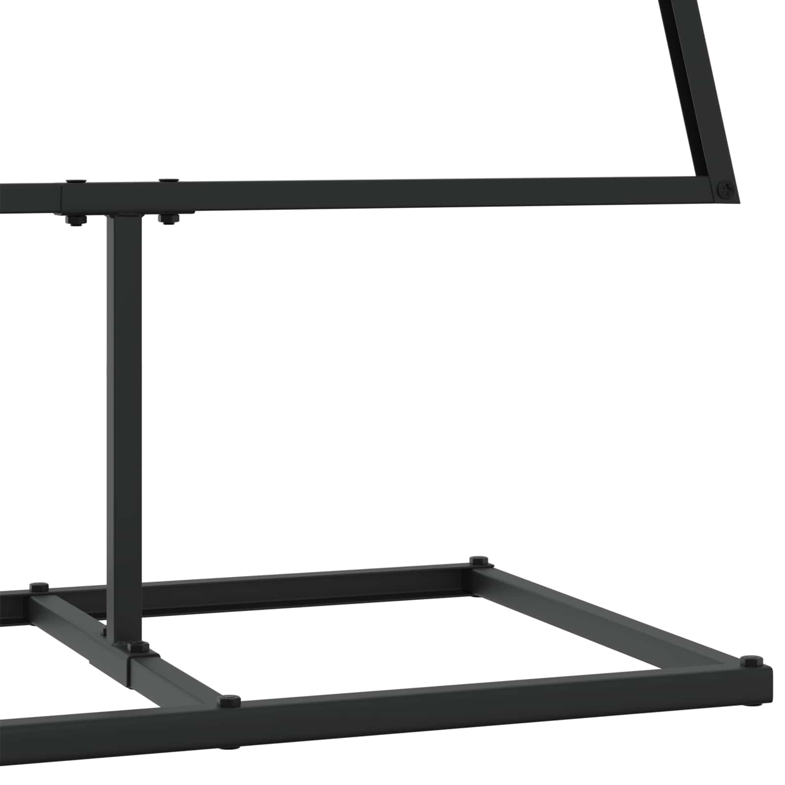 Kovinsko božično drevesce KUOPIO 150 cm Kovina Črna