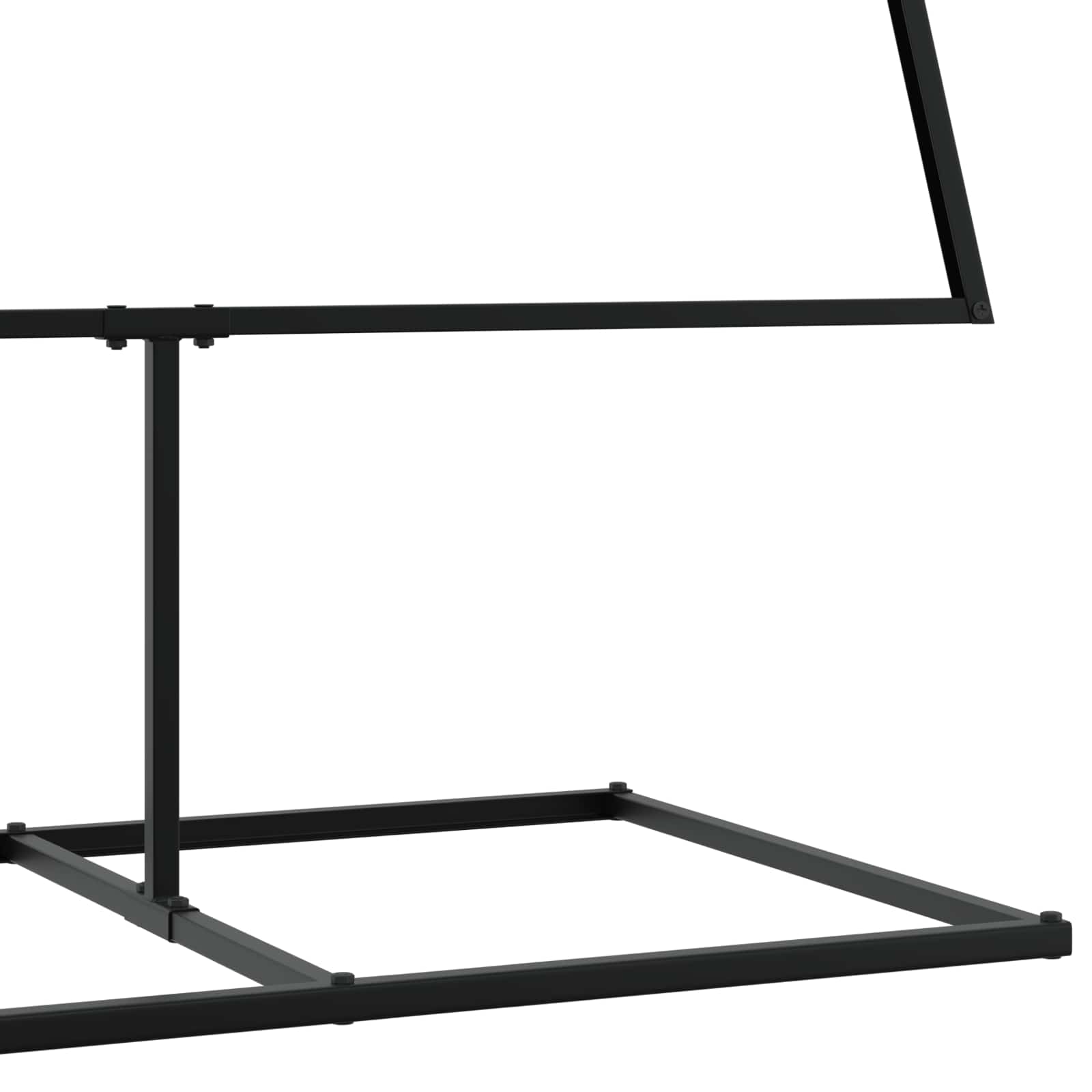 Kovinsko božično drevesce KUOPIO 180 cm Kovina Črna