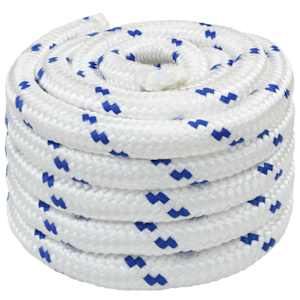 vidaXL Mitmeotstarbeline tarbek&ouml;is 40 mm 25 m Valge ja sinine PP